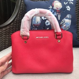 BNWT! Michael Kors Savannah Small Satchel